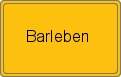 Ortsschild von Barleben