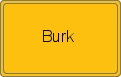 Ortsschild von Burk