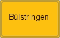 Ortsschild von Bülstringen