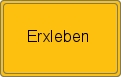 Ortsschild von Erxleben