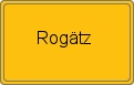 Ortsschild von Rogätz