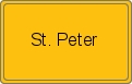 Ortsschild von St. Peter