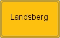 Ortsschild von Landsberg