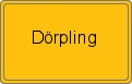 Ortsschild von Dörpling