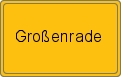 Ortsschild von Großenrade