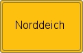 Ortsschild von Norddeich