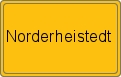 Ortsschild von Norderheistedt