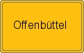 Ortsschild von Offenbüttel