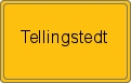 Ortsschild von Tellingstedt