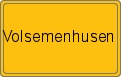 Ortsschild von Volsemenhusen