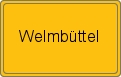 Ortsschild von Welmbüttel