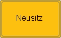 Ortsschild von Neusitz