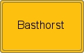 Ortsschild von Basthorst