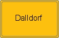 Ortsschild von Dalldorf