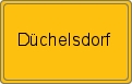 Ortsschild von Düchelsdorf