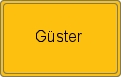 Ortsschild von Güster