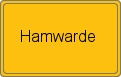 Ortsschild von Hamwarde