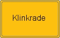 Ortsschild von Klinkrade