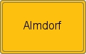 Ortsschild von Almdorf