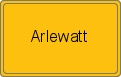 Ortsschild von Arlewatt