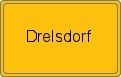 Ortsschild von Drelsdorf