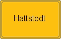 Ortsschild von Hattstedt