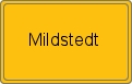 Ortsschild von Mildstedt