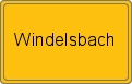 Ortsschild von Windelsbach