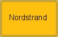 Ortsschild von Nordstrand