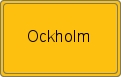 Ortsschild von Ockholm