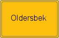 Ortsschild von Oldersbek