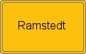 Ortsschild von Ramstedt