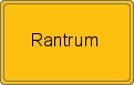 Ortsschild von Rantrum