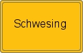 Ortsschild von Schwesing