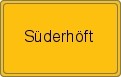 Ortsschild von Süderhöft