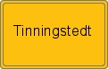 Ortsschild von Tinningstedt