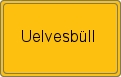 Ortsschild von Uelvesbüll