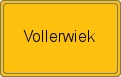 Ortsschild von Vollerwiek