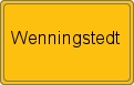 Ortsschild von Wenningstedt