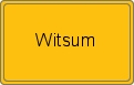Ortsschild von Witsum