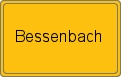 Ortsschild Bessenbach