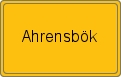 Ortsschild von Ahrensbök