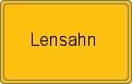 Ortsschild von Lensahn