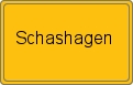 Ortsschild von Schashagen