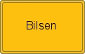 Ortsschild von Bilsen