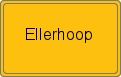 Ortsschild von Ellerhoop