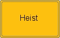 Ortsschild von Heist