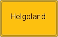 Ortsschild von Helgoland