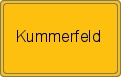 Ortsschild von Kummerfeld