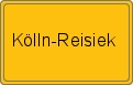 Ortsschild von Kölln-Reisiek